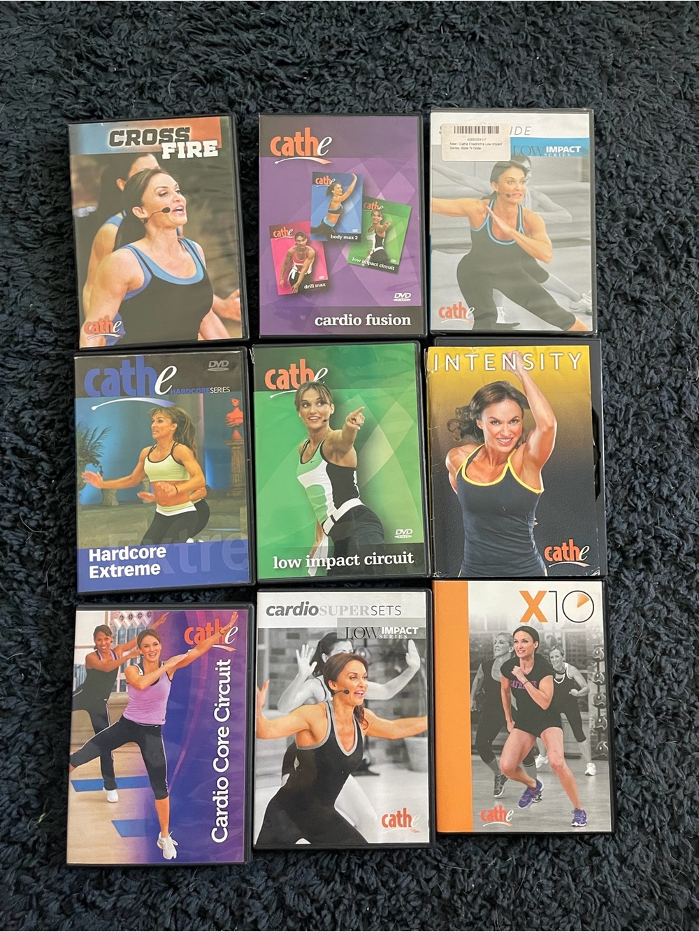 Cathe Fredreich Cardio Workout DVD bundle